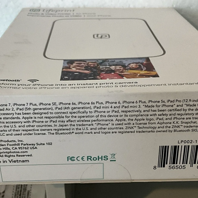 Lifeprint LP3X4PVPBKAPL Image