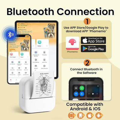 M02L Portable Thermal Printer Sicker printer Image