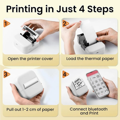 M02L Portable Thermal Printer Sicker printer Image