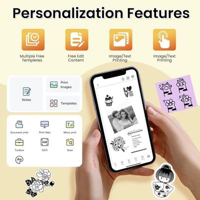 M02L Portable Thermal Printer Sicker printer Image