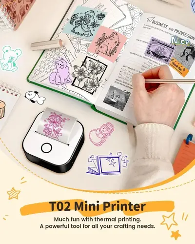 Memoqueen T02 Mini printer Image