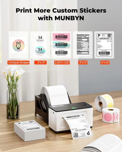 MUNBYN MU-ITPP941BU-WH-US Image