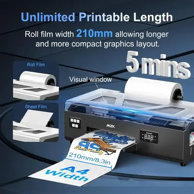 MZK L805 A4 roll printer+oven Image