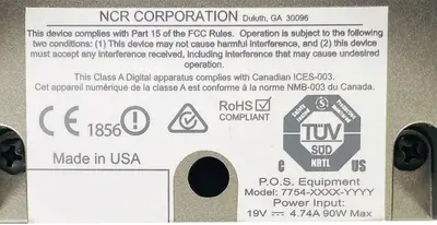 NCR 7754 Image