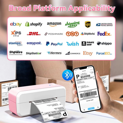 NelkoGlobal 243BT Thermal Label Printer Image