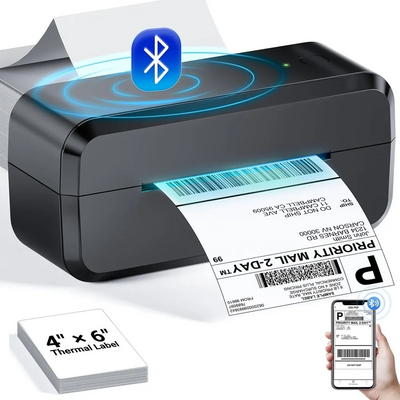 NelkoGlobal 243Bt-Bk Label Printer Image