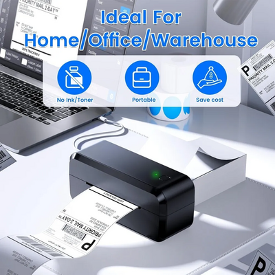 NelkoGlobal 243Bt-Bk Label Printer Image