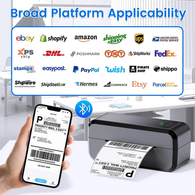 NelkoGlobal 243Bt-Bk Label Printer Image