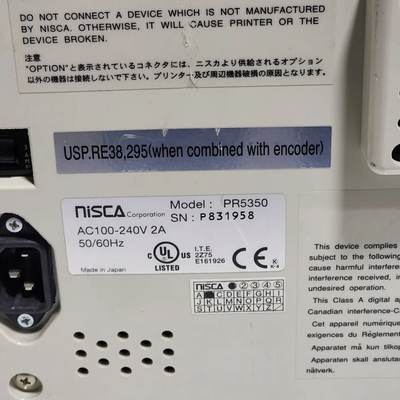 Nisca PR5350 Image