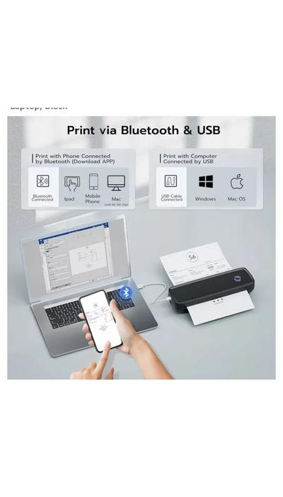 NOPAARD Bluetooth Thermal Compact Printer Image