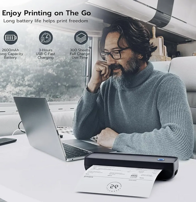 NOPAARD Bluetooth Thermal Compact Printer Image