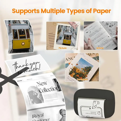 NULLTONEX Label Maker Machine With Tape LB-BK-C1D2-F2 Image