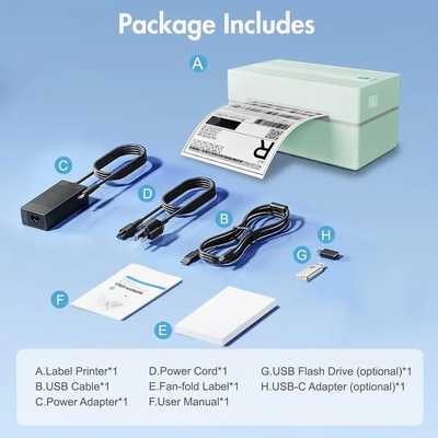 NULLTONEX Y813 Thermal Shipping Label Printer Y813 Thermal Label Printer Image
