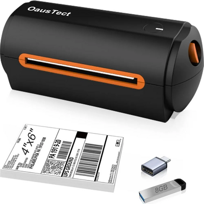 OausTect 4x6 Thermal Label Printer Image
