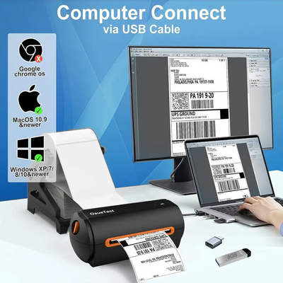 OausTect 4x6 Thermal Label Printer Image