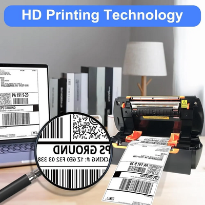 OausTect 4x6 Thermal Label Printer Image