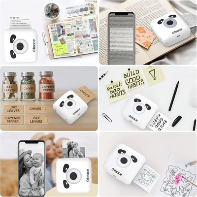 Ofeace Mini Sticker Printer Maker Machine Image
