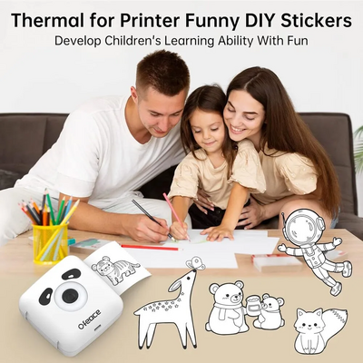 Ofeace Mini Sticker Printer Maker Machine Image