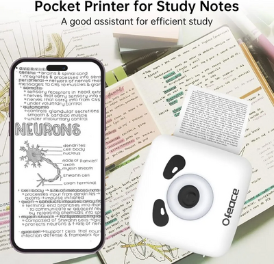 Ofeace Mini Sticker Printer Maker Machine Image