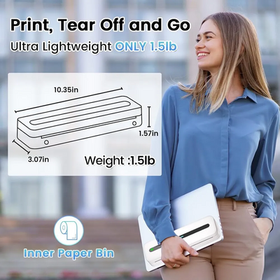 Omezizy Portable Travel Printer Image