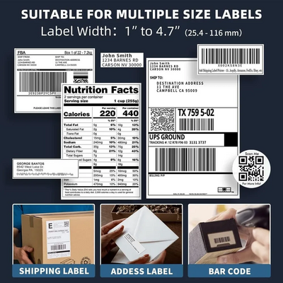 Omezizy Phomemo PM-241-BT Shipping Label Printer Image