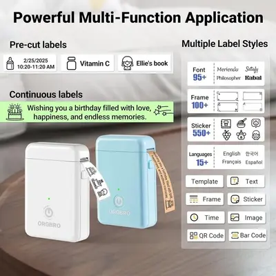 ORGBRO X1 Label Maker Image