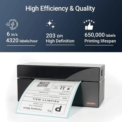 ORGBRO Z1 Thermal Shipping Label Printer Image