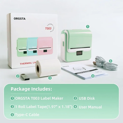 ORGSTA T003 Label Maker Image