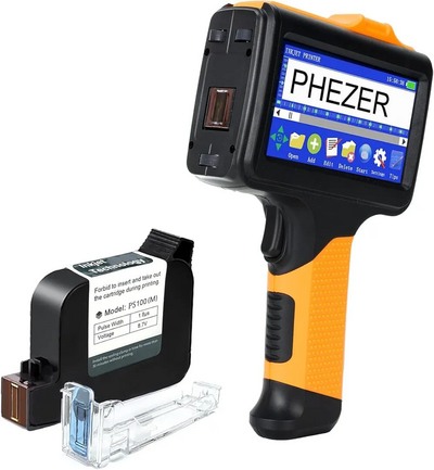 Phezer P19 Handheld Inkjet Printer Image