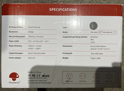 Phomemo PM-246S Image