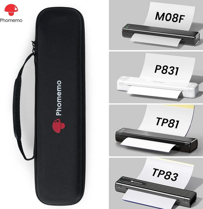Phomemo Long hard shell bag-BK Image
