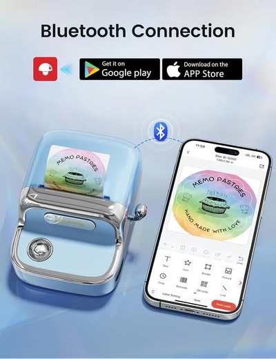 Phomemo M150 Label Printer Image