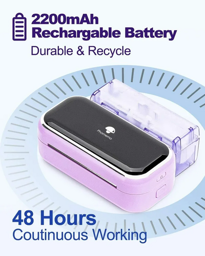 Phomemo M03 purple printer Image
