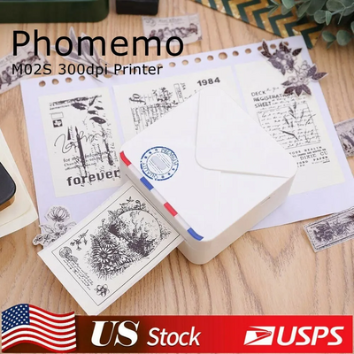 Phomemo M02s white photo printer Image