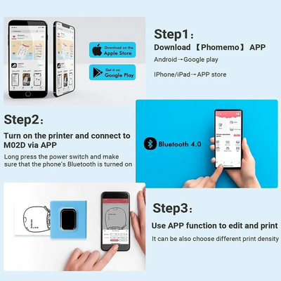 Phomemo M02d photo printer Image