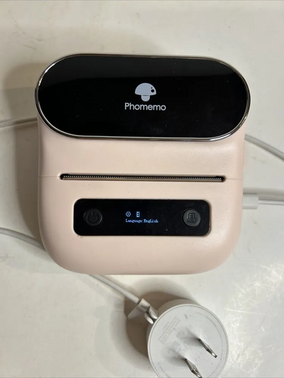 Phomemo Black Printer+1 Roll Sticker Image