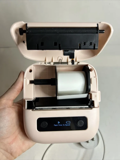 Phomemo Black Printer+1 Roll Sticker Image