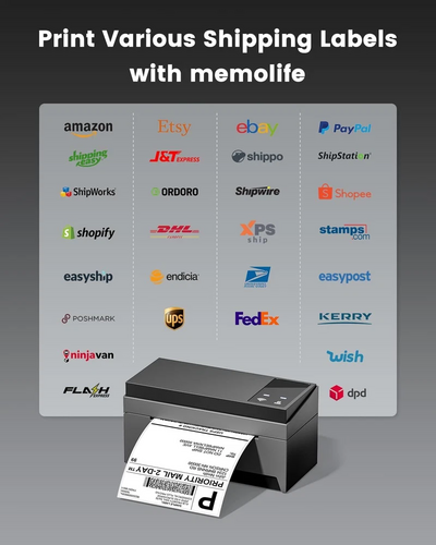 Phomemo 4X6 Shipping Label Printer Image