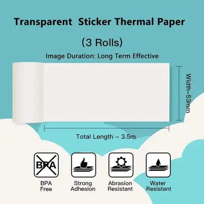 Phomemo T02 printer paper Image