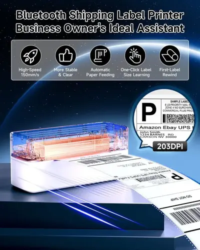 Phomemo Bluetooth Thermal Label Printer - 241bt Image