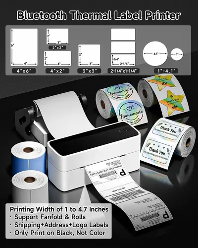Phomemo Bluetooth Thermal Label Printer - 241bt Image