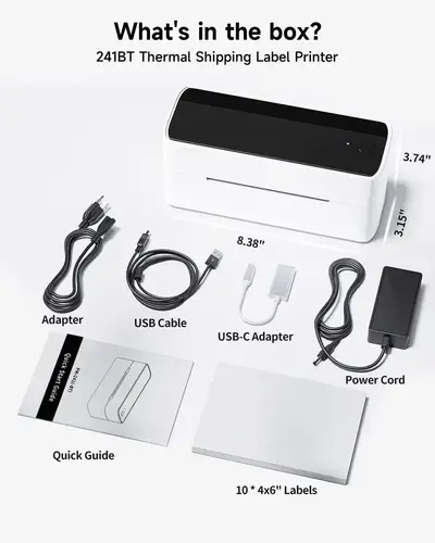 Phomemo Bluetooth Thermal Label Printer - 241bt Image