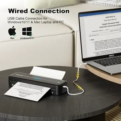 Phomemo Wireless A4 thermal printer Image