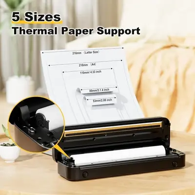 Phomemo Portabel thermal A4 printer Image