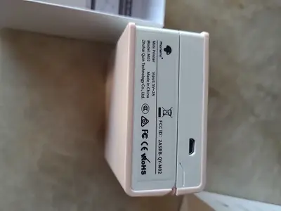 Phomemo M02 white photo printer Image