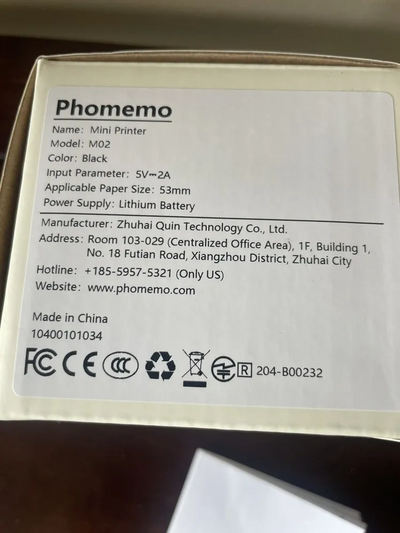 Phomemo M02 Image