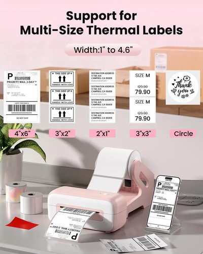Phomemo 246Sbt shipping label printer Image