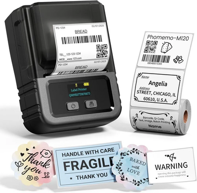 Phomemo M120 Label Printer Image
