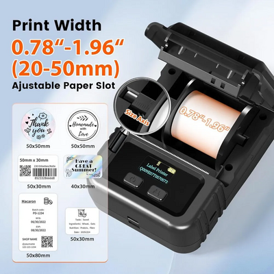 Phomemo M120 Label Printer Image