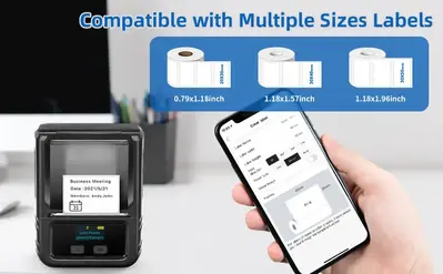 Phomemo M120 Label Printer Image